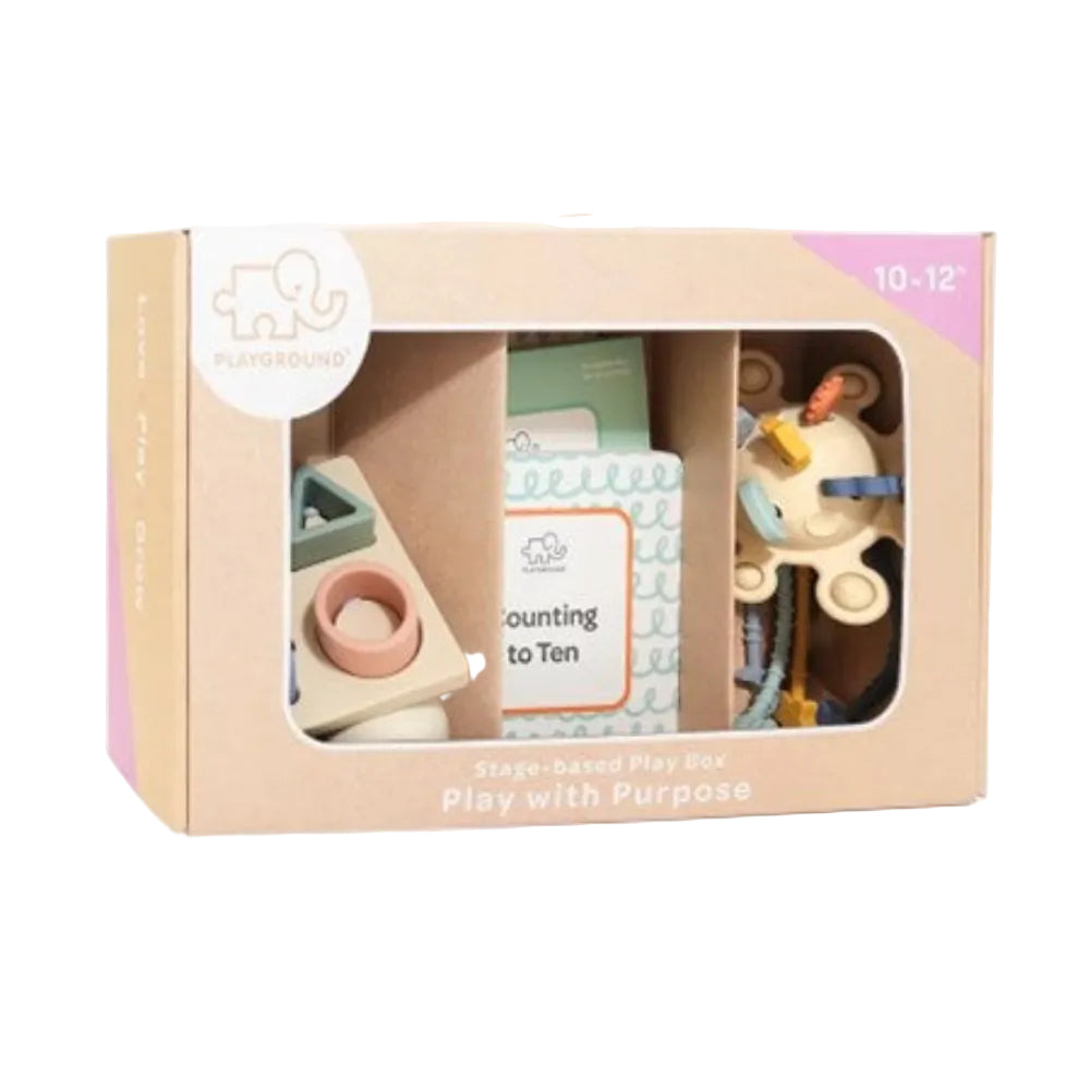 Living Textiles Playground Plus Box 4 - Play with Purpose 10- 12 mths