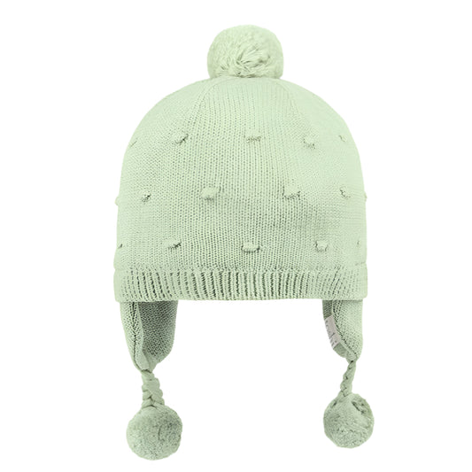 Toshi Organic Earmuff Beanie Popcorn - Matcha