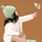 Toshi Organic Earmuff Beanie Popcorn - Matcha