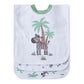 Snugtime Bib Popover 3 Pk - Zebra