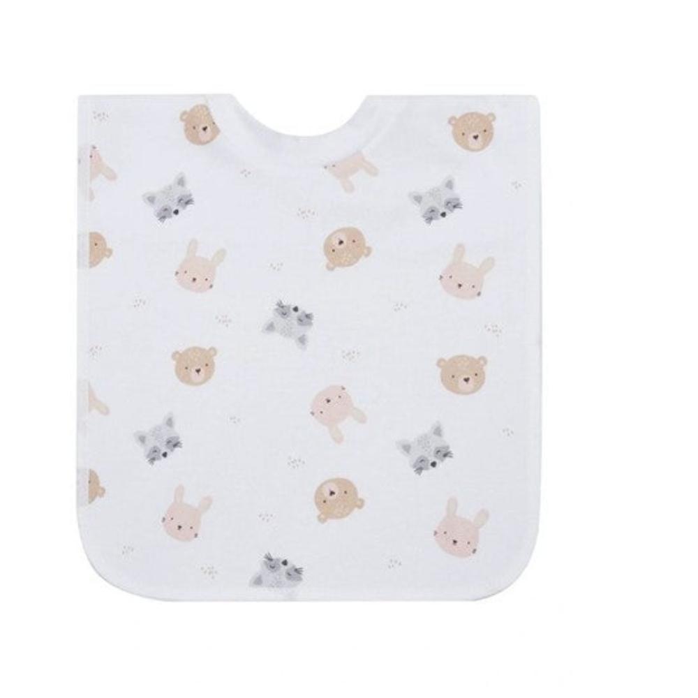 Big Softies Bib Popover 3 Pk - Bear