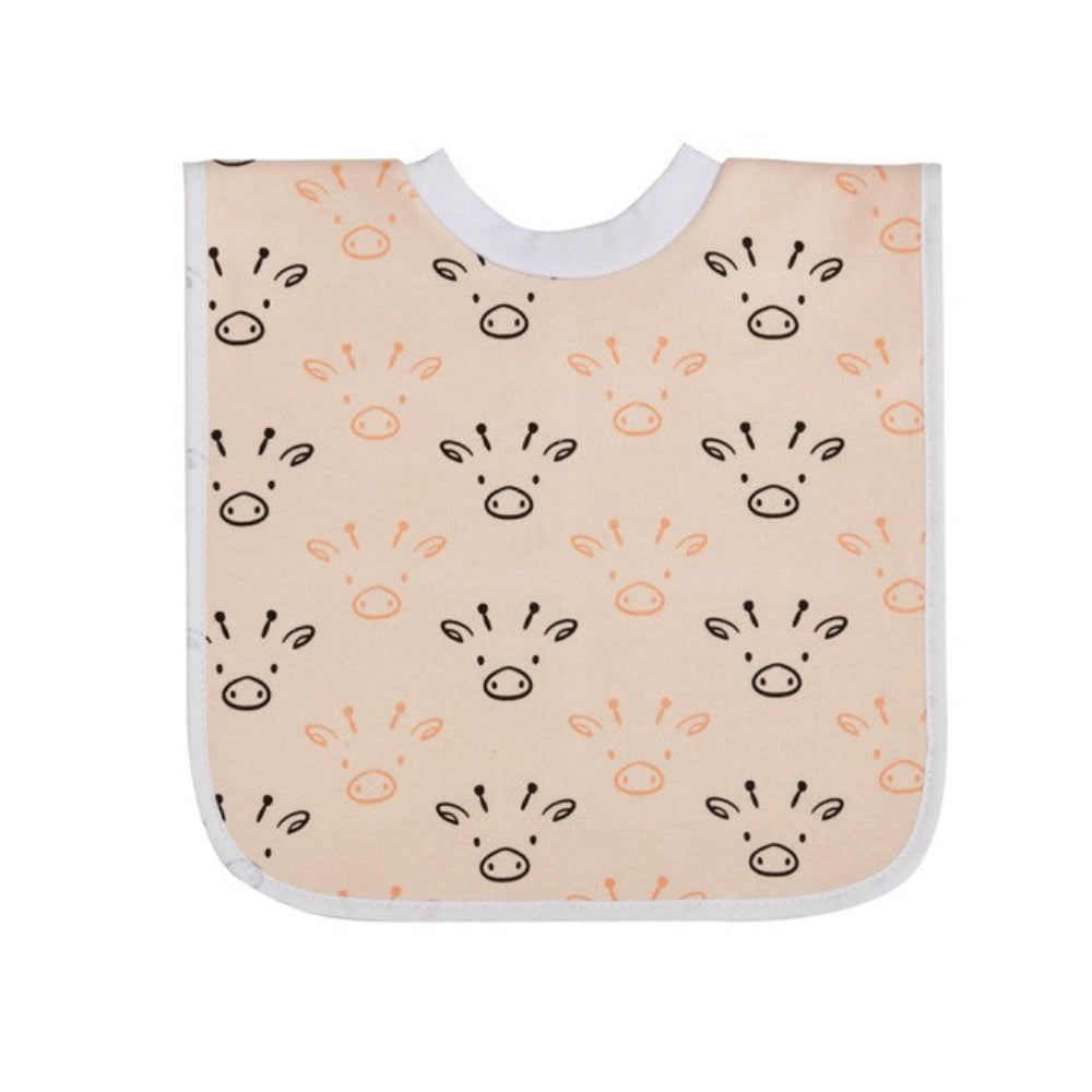 Big Softies Bib Popover 3 Pk - Giraffe