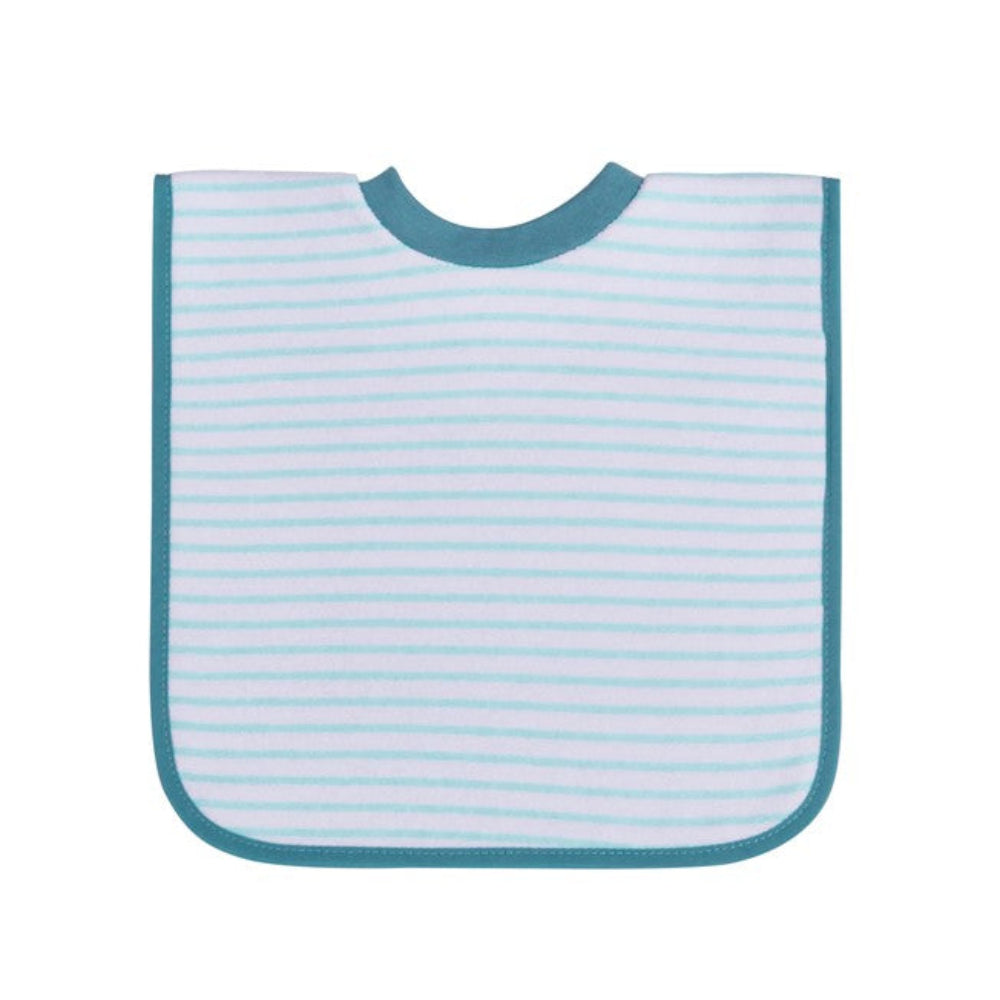 Big Softies Bib Popover 3 Pk - Whale