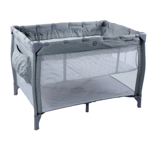 Roger Armstrong Portacot with bassinet - Grey