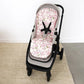 Snuggle Hunny Universal Pram Liner - Cherry Blossom