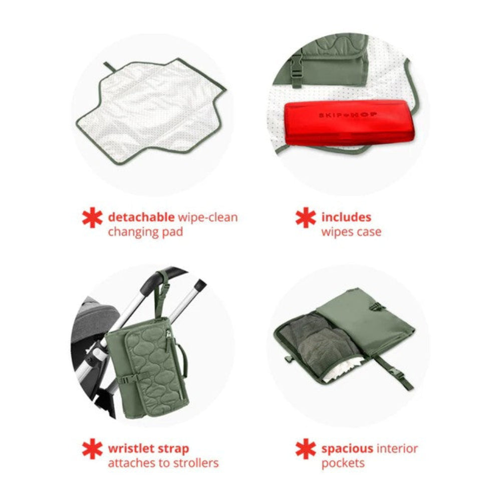 Skip Hop Pronto Signature Changing Station  - Dark Sage