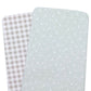 Provincial 2pk Jersey Co Sleeper/Bedside Sleeper Fitted Sheets - Olive/Taupe