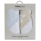 Bubba Blue Provincial 2pk Hooded Towel - Sky/Almond