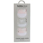 Provincial 3pk Wash Cloth - Blush/Grey