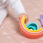 Playground Silicone Rainbow Puzzle - Sorbet