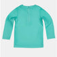Toshi Swim Rashie Long Sleeve Splash - Congo Seagrass