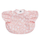 Big Softies Recycled Frill Bib - Rose 2 pk