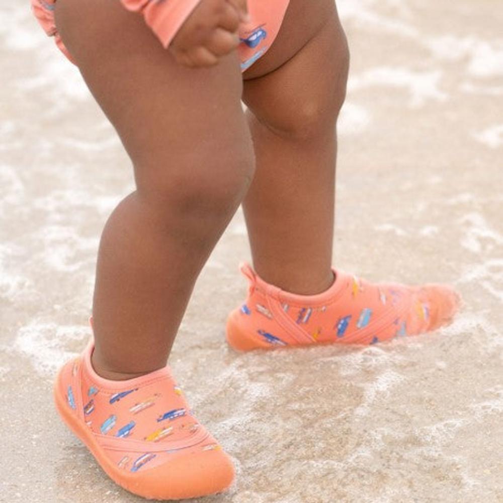 Toshi Swim Baby Reef Booties - Surfs Up