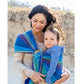 Hug a Bub Organic Ring Sling - Bondi Blues