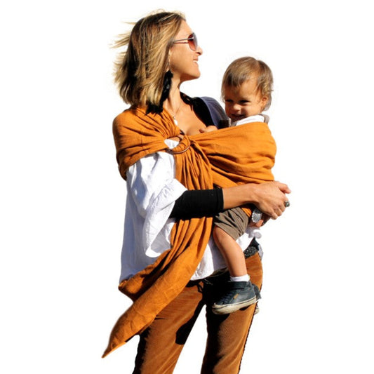 Hug a Bub Organic Ring Sling - Earth Mesh