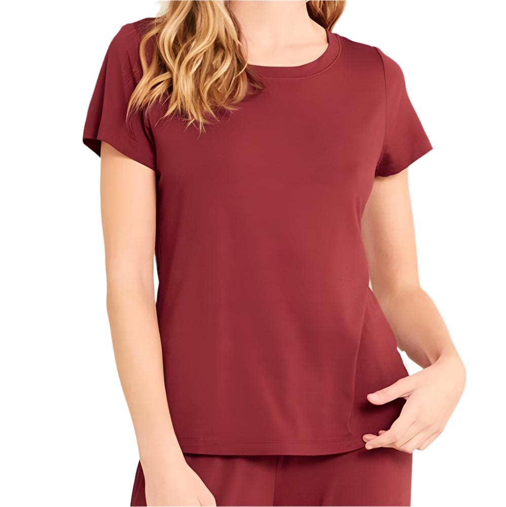 Boody Goodnight Sleep Tee - Ruby