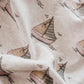 Bencer and Hazelnut Jersey Swaddle - Sail Away