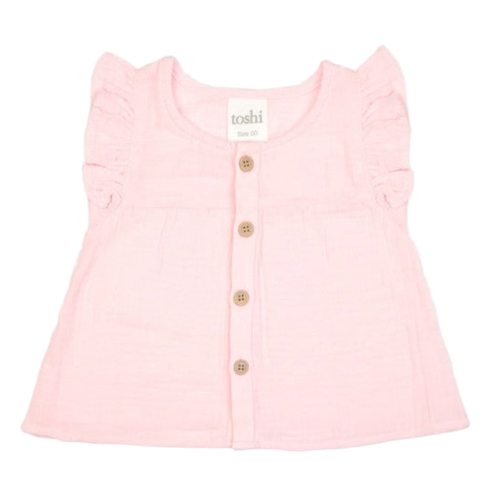Toshi Sammy Frilled Top - Blossom