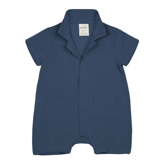Toshi Sammy Baby Romper - Midnight