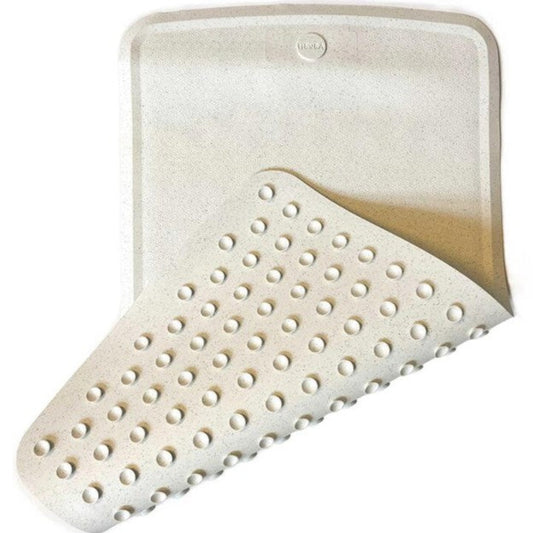 Hevea Upcycled Large Natural Rubber Bath Mat - Sand