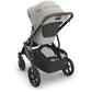 UPPAbaby VISTA V3 with Bassinet - Pearl Grey Jacquard - Savannah + Free Upper Adapters