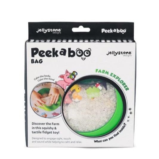 Jellystone Peekaboo Sensory Bag - Farm