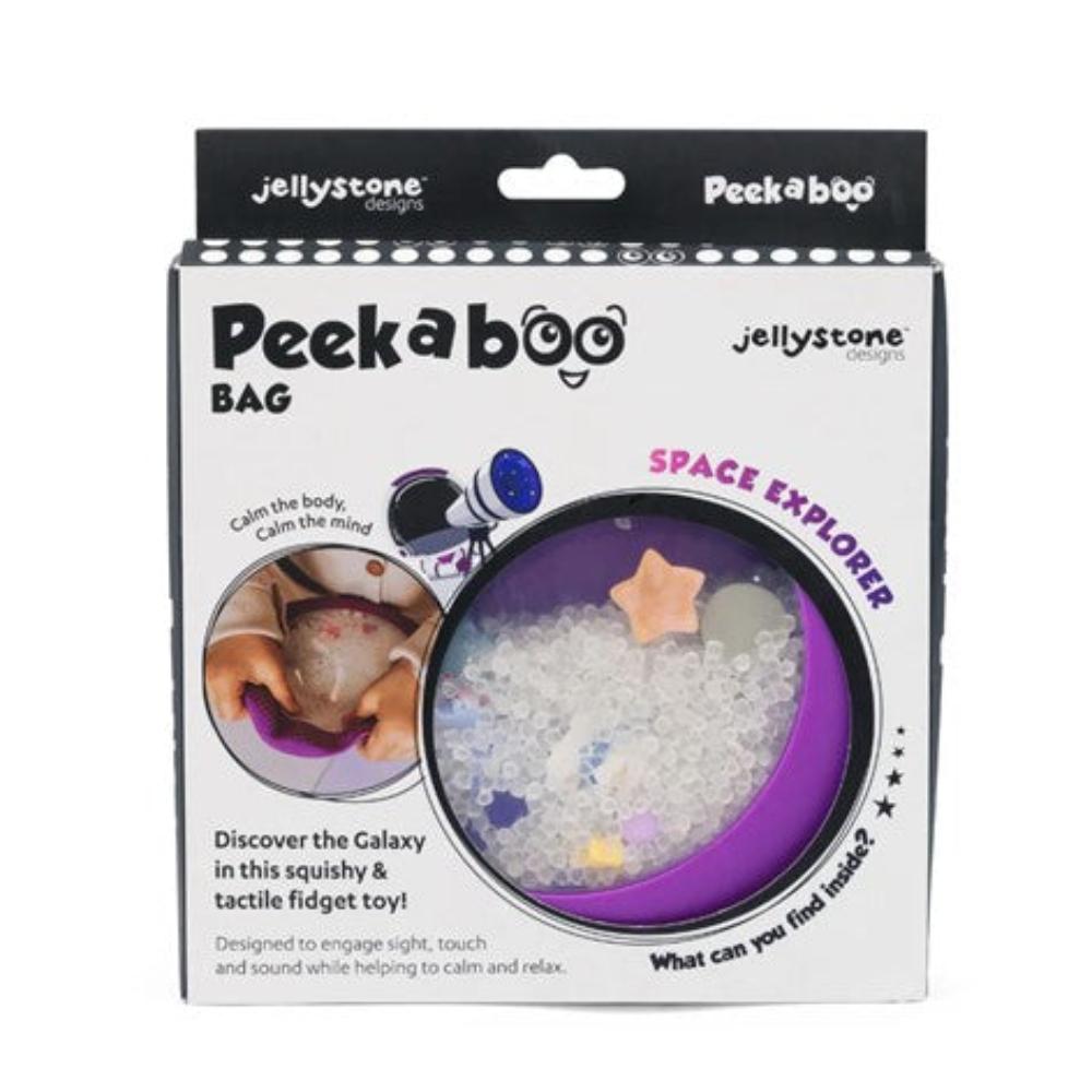 Jellystone Peekaboo Sensory Bag - Galaxy