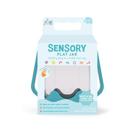 Glo Pals Sensory Play Jar - Blue