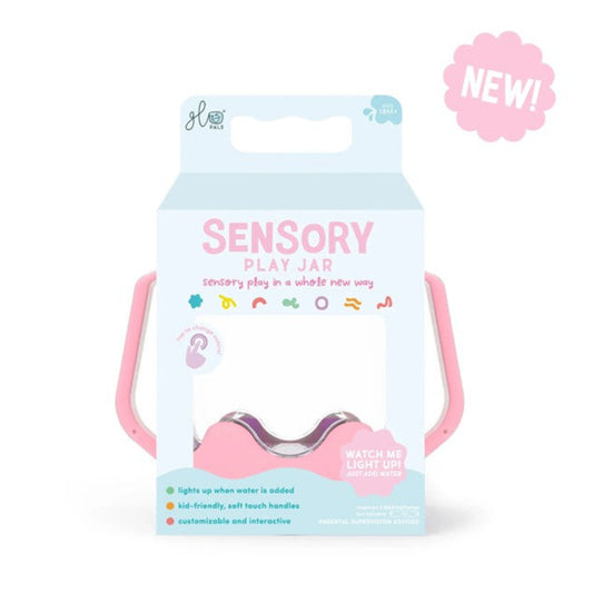 Glo Pals Sensory Play Jar - Pink