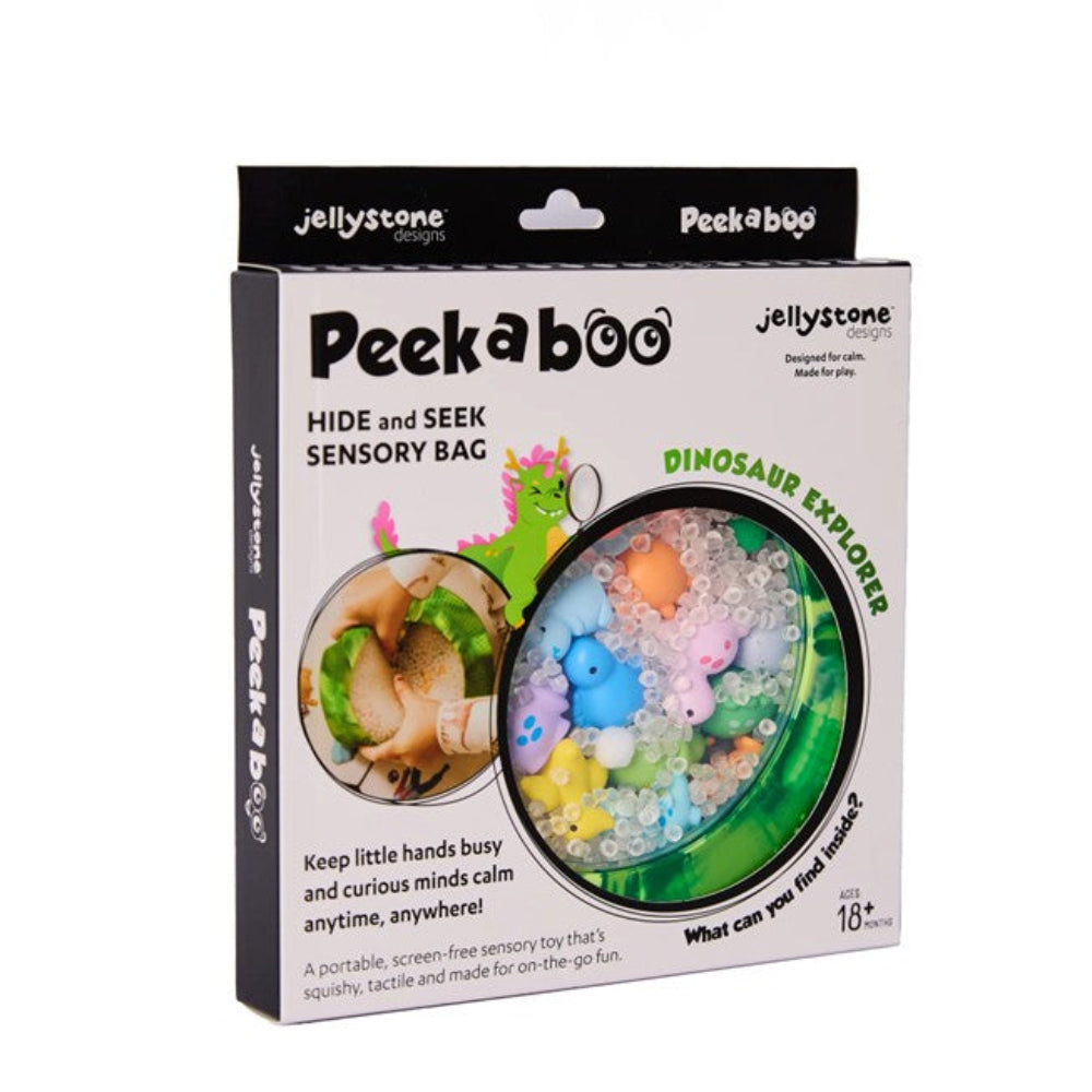 Jellystone Peekaboo Sensory Bag - Dino