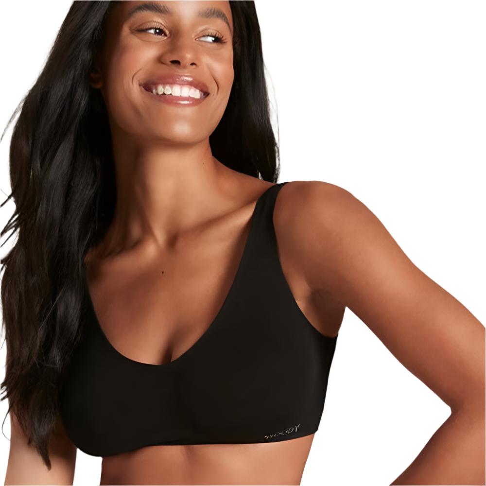 Boody Shaper Crop Bra - Black