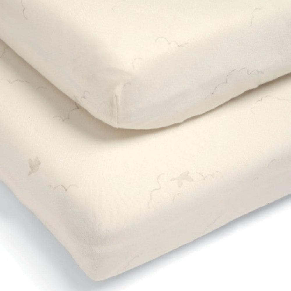 Mamas & Papas Cot Fitted Sheet - 2 pk - Duckling