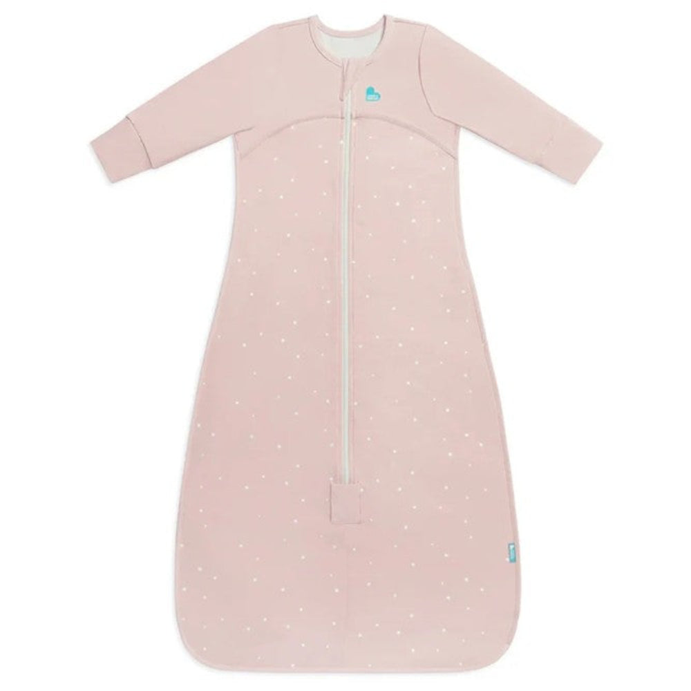 Love To Dream Sleep Bag 1.0 Tog Long Sleeve - Twinkle Powder Pink