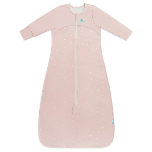 Love To Dream Sleep Bag 1.0 Tog Long Sleeve - Twinkle Powder Pink