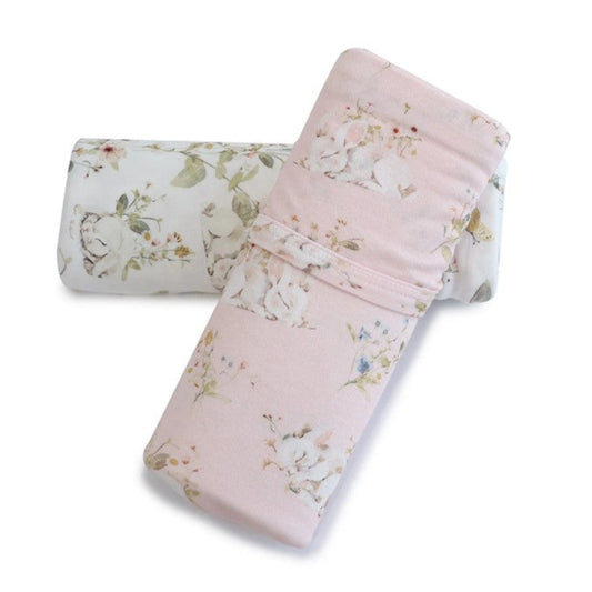 Bubba Blue Jersey Wraps 2 pk - Sleeping Bunny