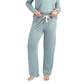 Boody Goodnight Sleep Pants - Mineral Blue