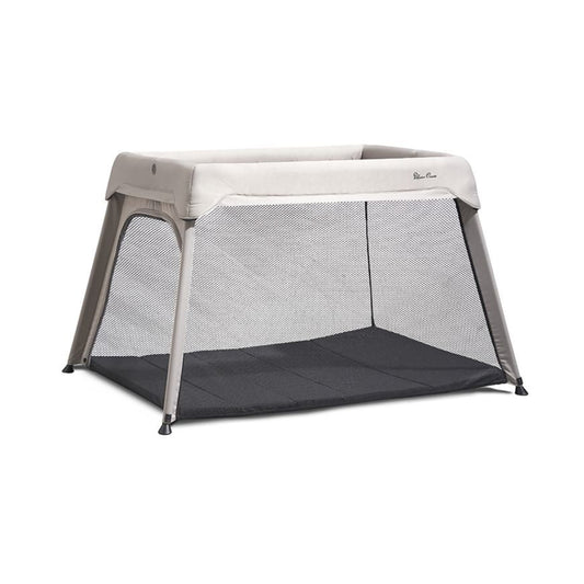 Silver Cross Slumber Travel Cot - Stone - Floor Display