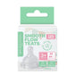 New Beginnings Smooth Flow Anti Colic Teats - Twin Pack