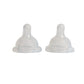 New Beginnings Smooth Flow Anti Colic Teats - Twin Pack
