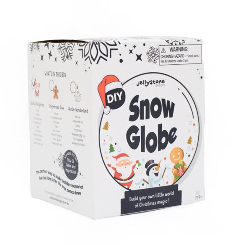 Jellystone DIY Christmas Snow Globe - Santas Sleighride