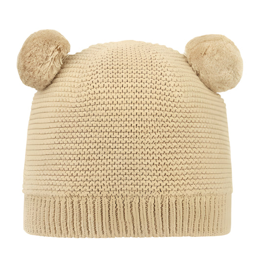 Toshi Organic Beanie Snowy - Driftwood