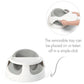 Mamas & Papas Snug Floor & Booster Seat with Play Tray - Pebble Grey