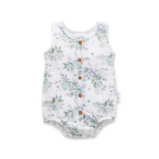 Aster + Oak Snuggle Bug Bubble Romper