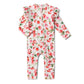 Snuggle Hunny Organic Snugglesuit Convertible Romper - Strawberry