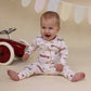 Snuggle Hunny Organic Snugglesuit Convertible Romper - Vintage Cars