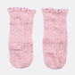 Toshi Organic Socks Knee - Frilly Lace - Misty Rose