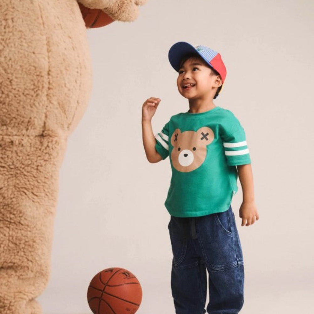 Huxbaby Huxbear Sporty Stripe Slouchy Tee