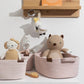 Living Textiles 3 pce Rope Storage Set - Pink