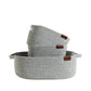 Living Textiles 3 pce Rope Storage Set - Sage