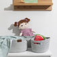 Living Textiles 3 pce Rope Storage Set - Sage